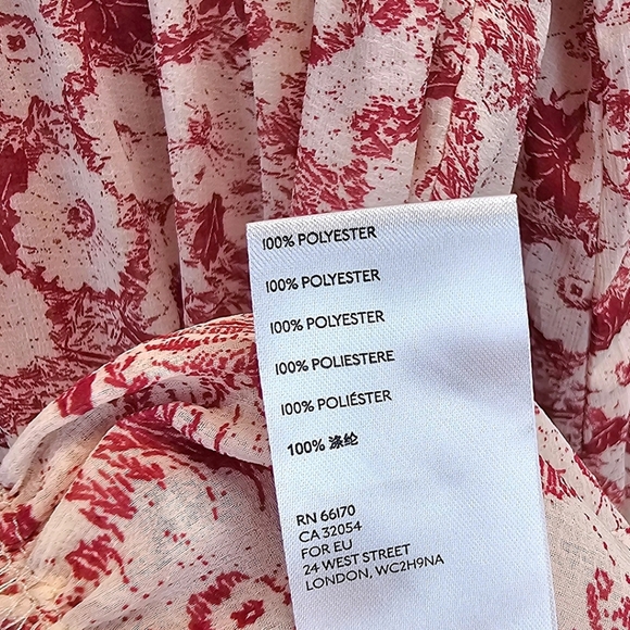 Free People These Dreams Floral Ruffle Mini Dress XS Boho Cottagecore Festival - Picture 16 of 16